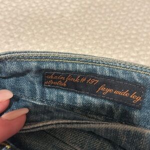 Citizen of Humanity Chain Length #197 faye wide leg size 29